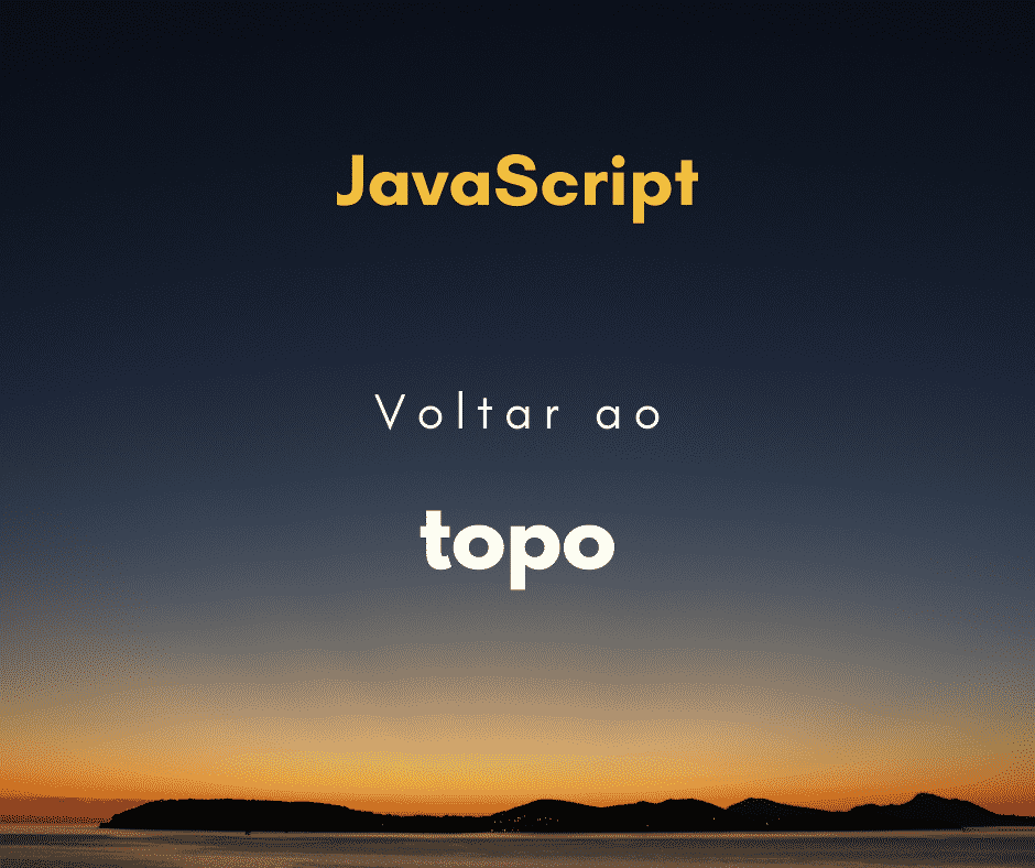 Voltar ao topo da página com JavaScript
