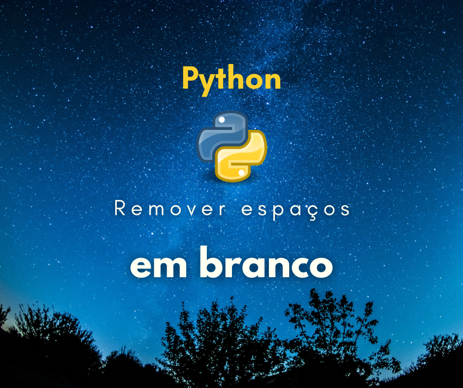Como remover espaços em branco de string em Python