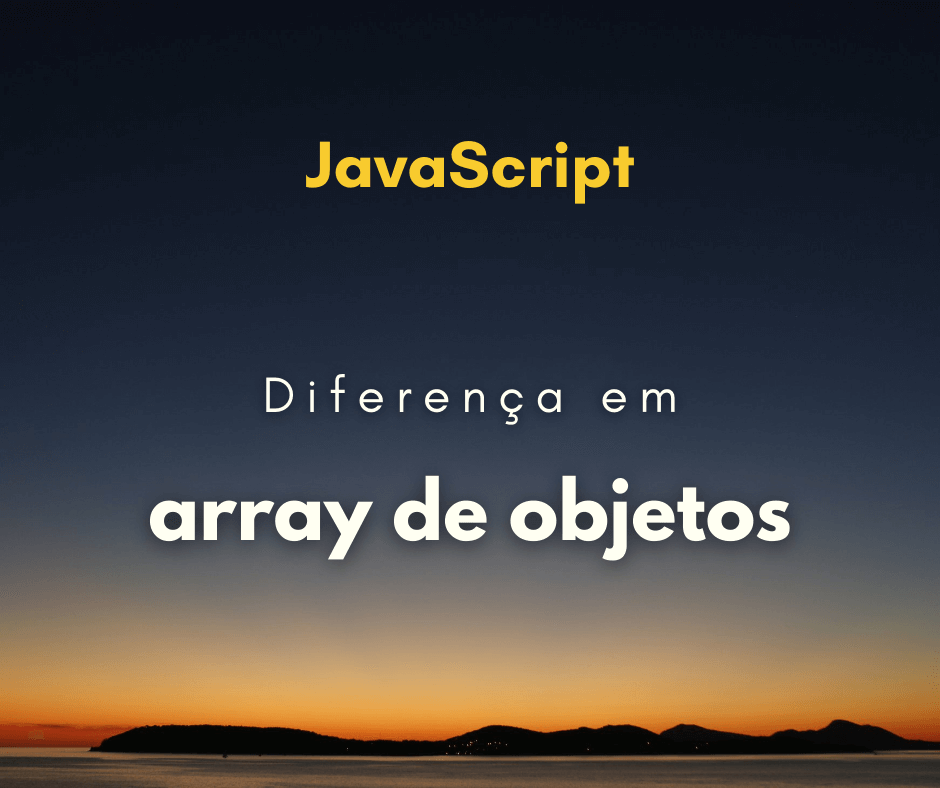 Como pegar os itens diferentes em um array de objetos com JavaScript