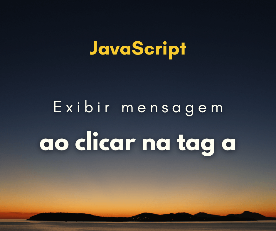 Como pedir confirmação de sair ao clicar na tag a