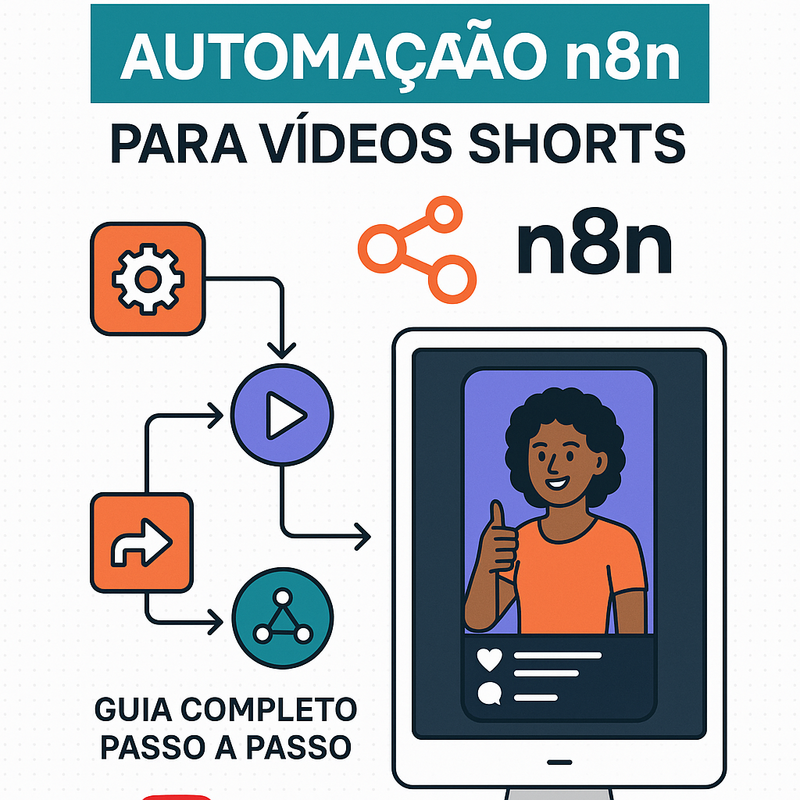 Como usar automação n8n para vídeos Shorts: Guia completo passo a passo