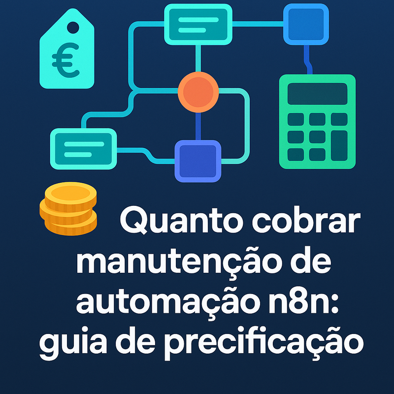 Quanto cobrar manutenção de automação n8n: guia de precificação