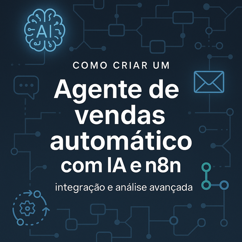 Como criar um agente de vendas automático com IA e n8n: integração e análise avançada