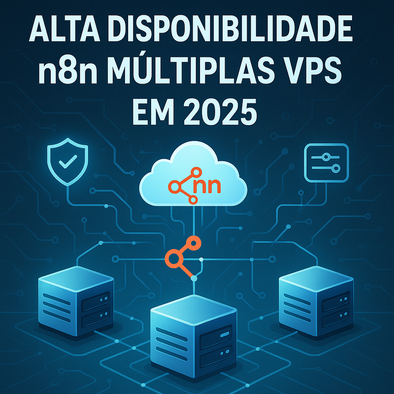 Como garantir alta disponibilidade do n8n rodando em múltiplas VPS em 2025