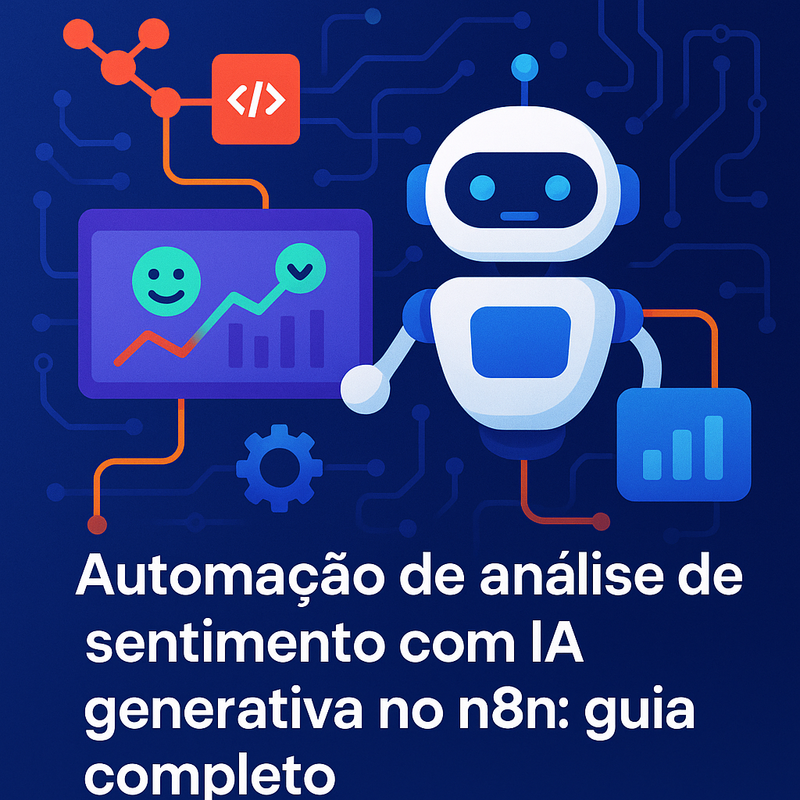 Automação de análise de sentimento com IA generativa no n8n: guia completo