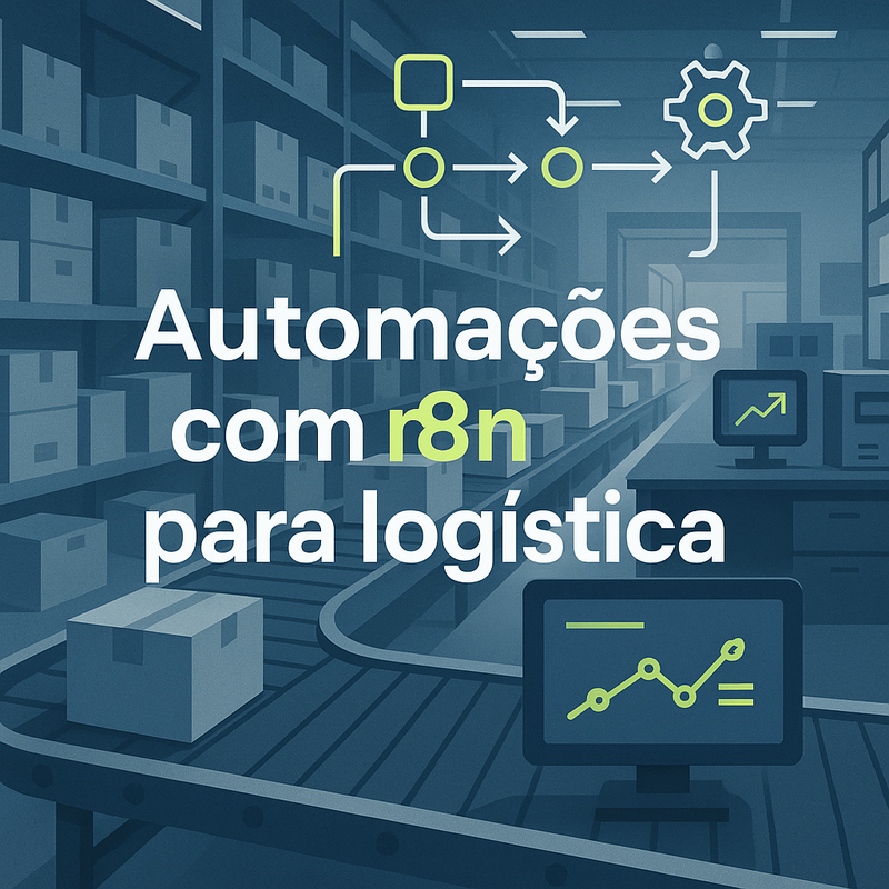 Automações com n8n para logística: exemplos práticos e eficientes