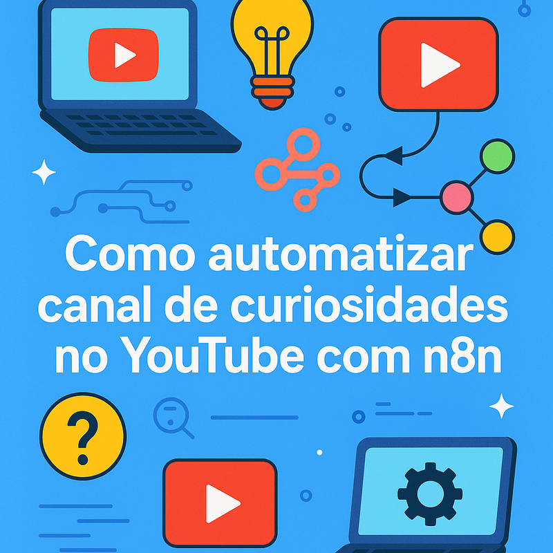 Como automatizar canal de curiosidades no YouTube com n8n: Guia passo a passo