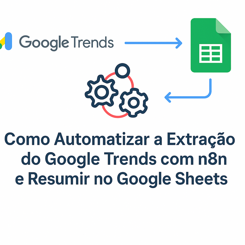Como Automatizar a Extração do Google Trends com n8n e Resumir no Google Sheets