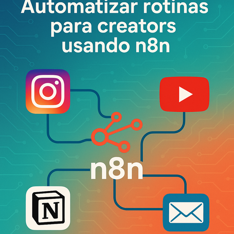 Como automatizar rotinas para creators usando n8n: guia prático