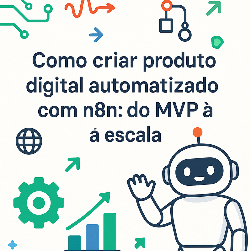 Como criar produto digital automatizado com n8n: do MVP à escala