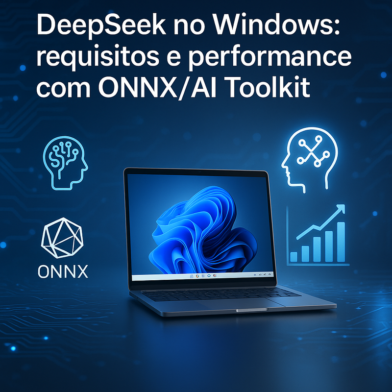 DeepSeek no Windows: requisitos e performance com ONNX/AI Toolkit
