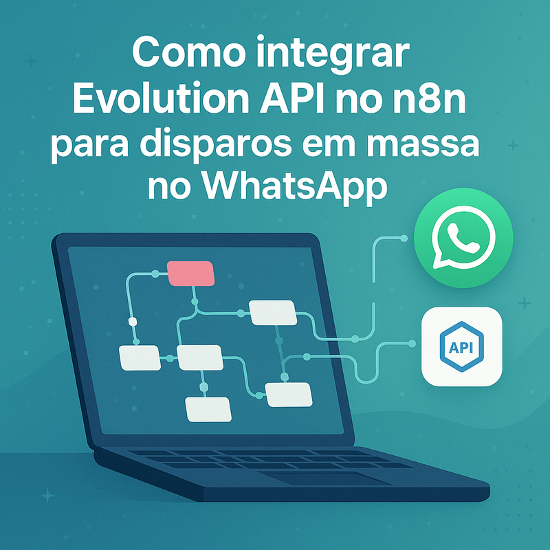 Como integrar Evolution API no n8n para disparos em massa no WhatsApp
