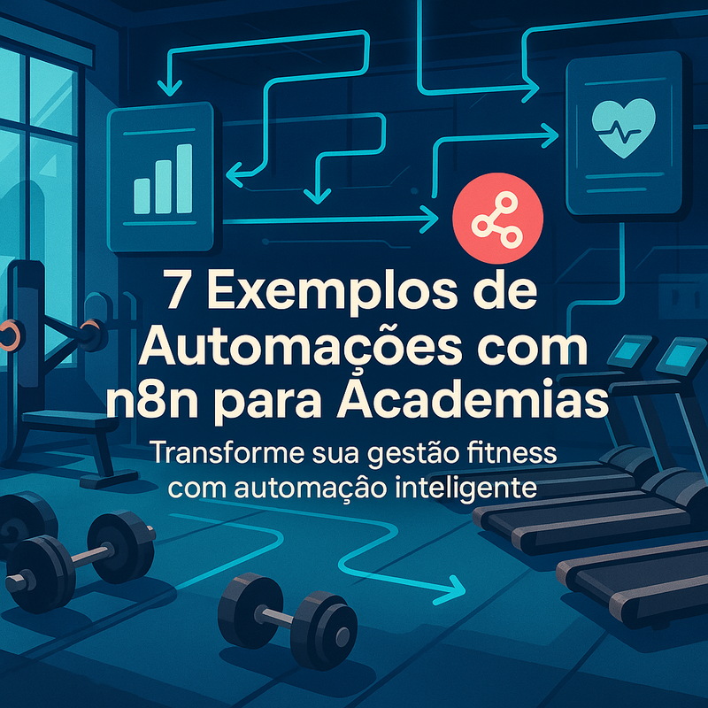 7 Exemplos de Automações com n8n para Academias e Fitness