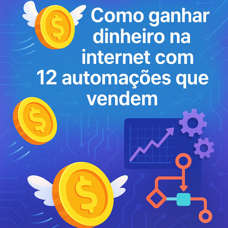 Como ganhar dinheiro na internet com n8n: 12 automações que vendem