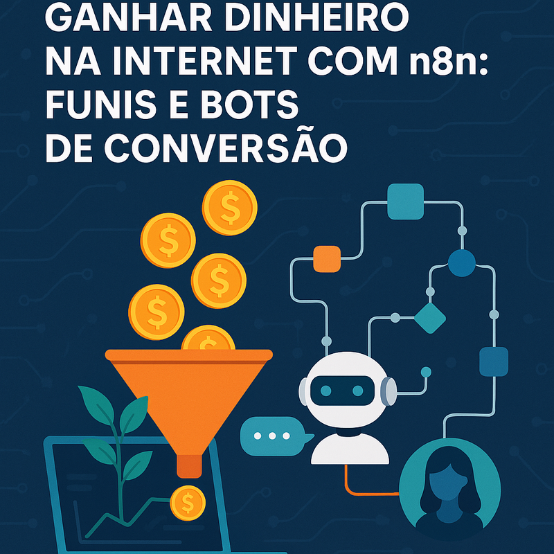 Ganhar Dinheiro na Internet com n8n: Funis e Bots de Conversão