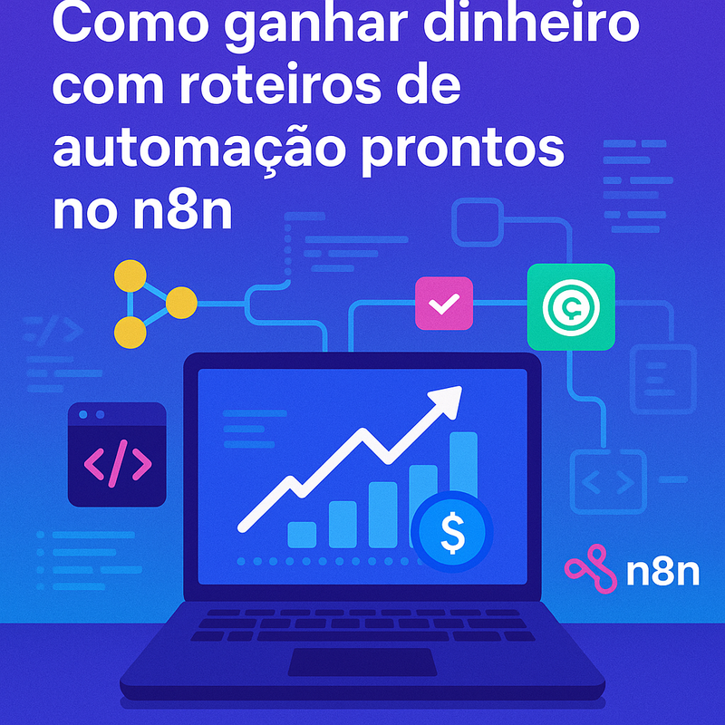 Como ganhar dinheiro com roteiros de automação prontos no n8n