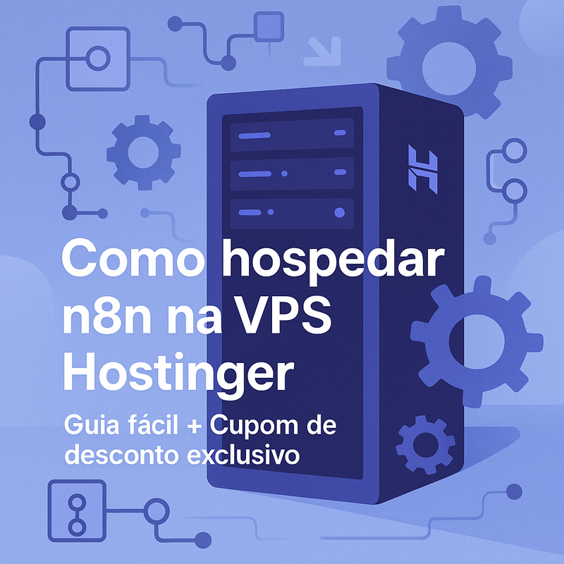 Como hospedar n8n na VPS Hostinger: Guia fácil com cupom de desconto