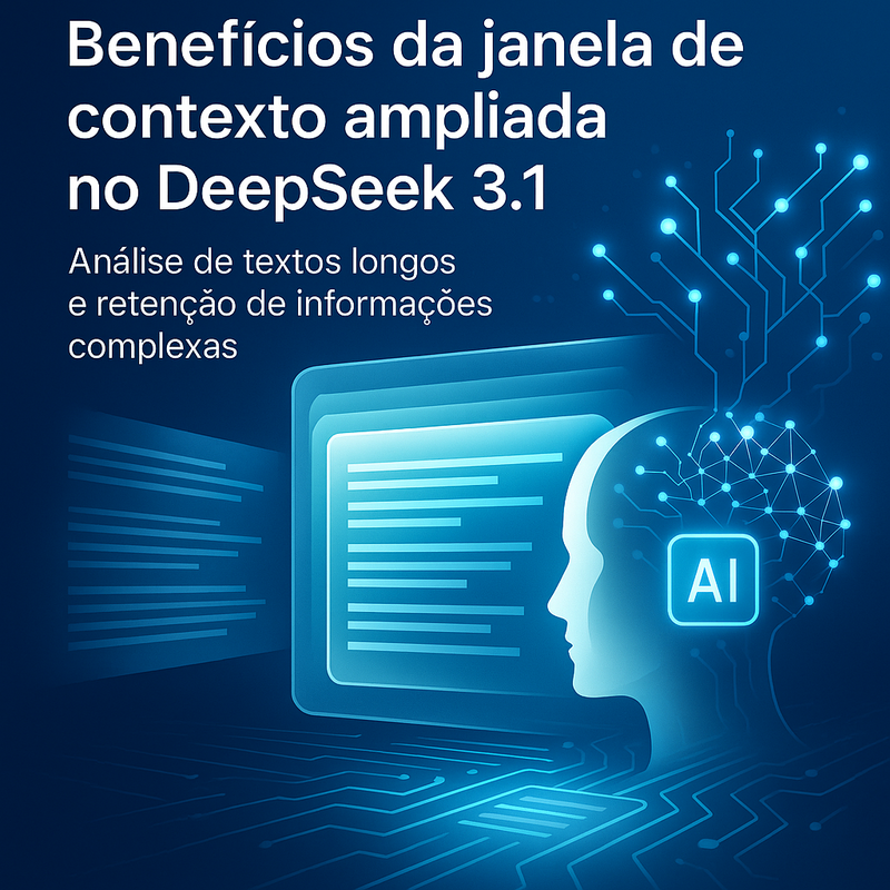Benefícios da janela de contexto ampliada no DeepSeek 3.1