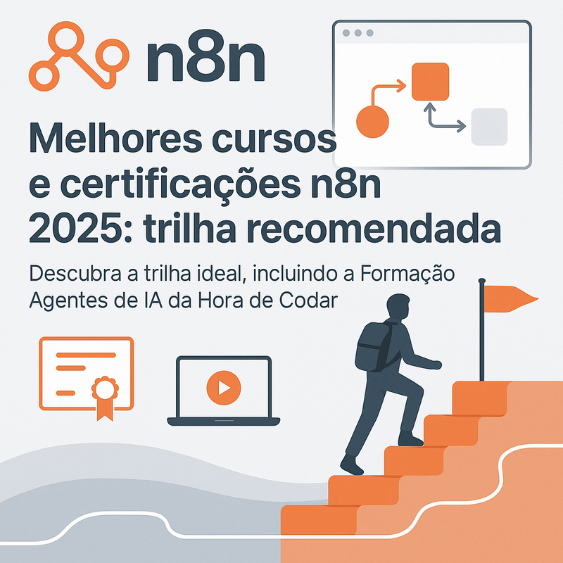 Melhores cursos e certificações n8n 2025: trilha recomendada