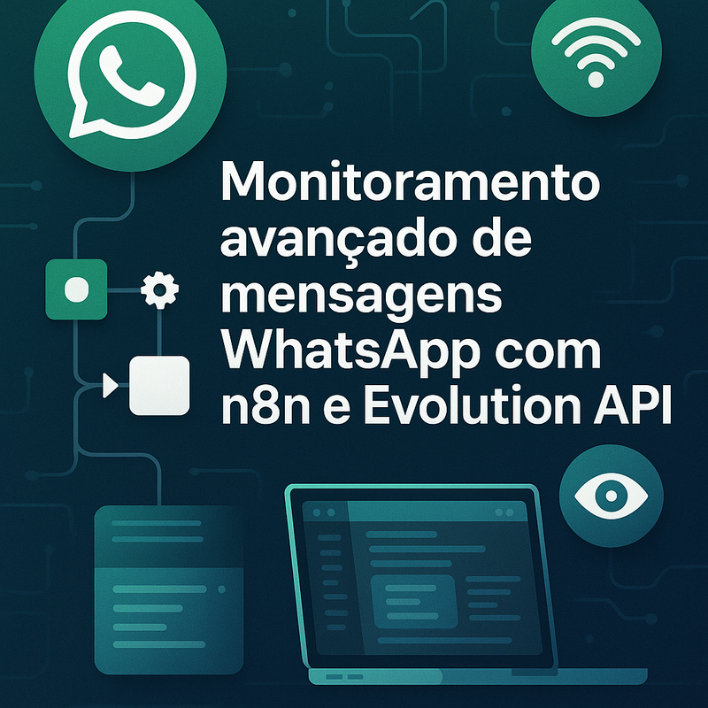 Monitoramento avançado de mensagens WhatsApp com n8n e Evolution API: Guia completo