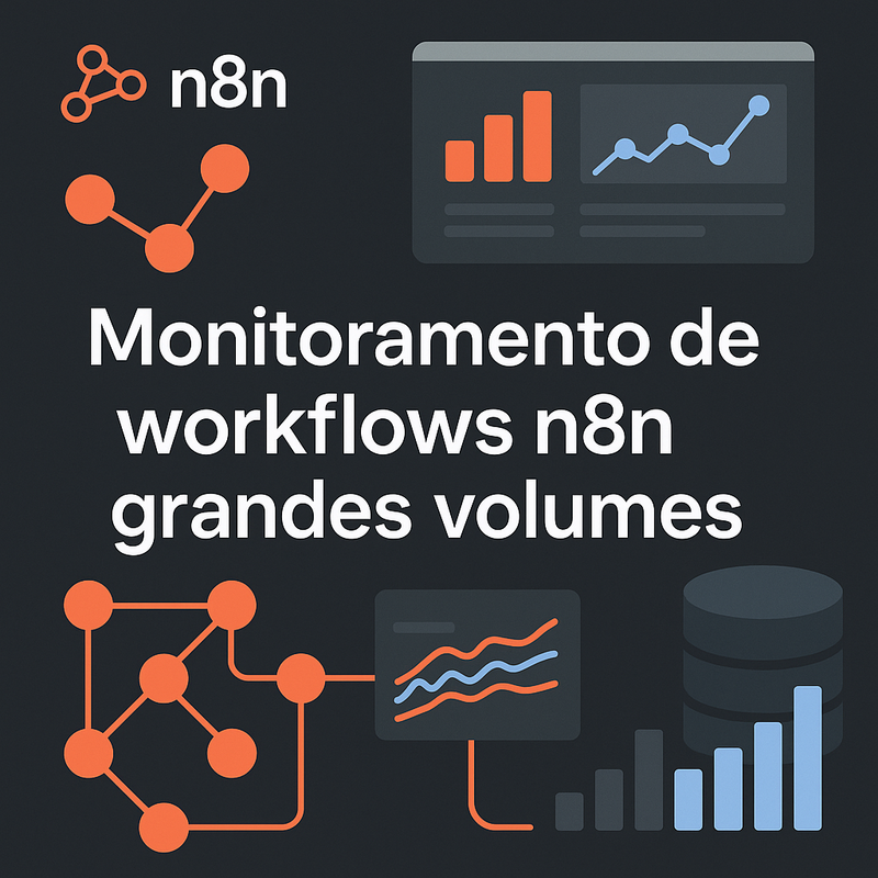 Monitoramento de workflows n8n para grandes volumes: melhores práticas