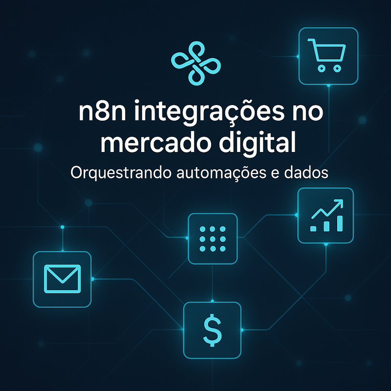 n8n integrações no mercado digital: orquestrando automações e dados