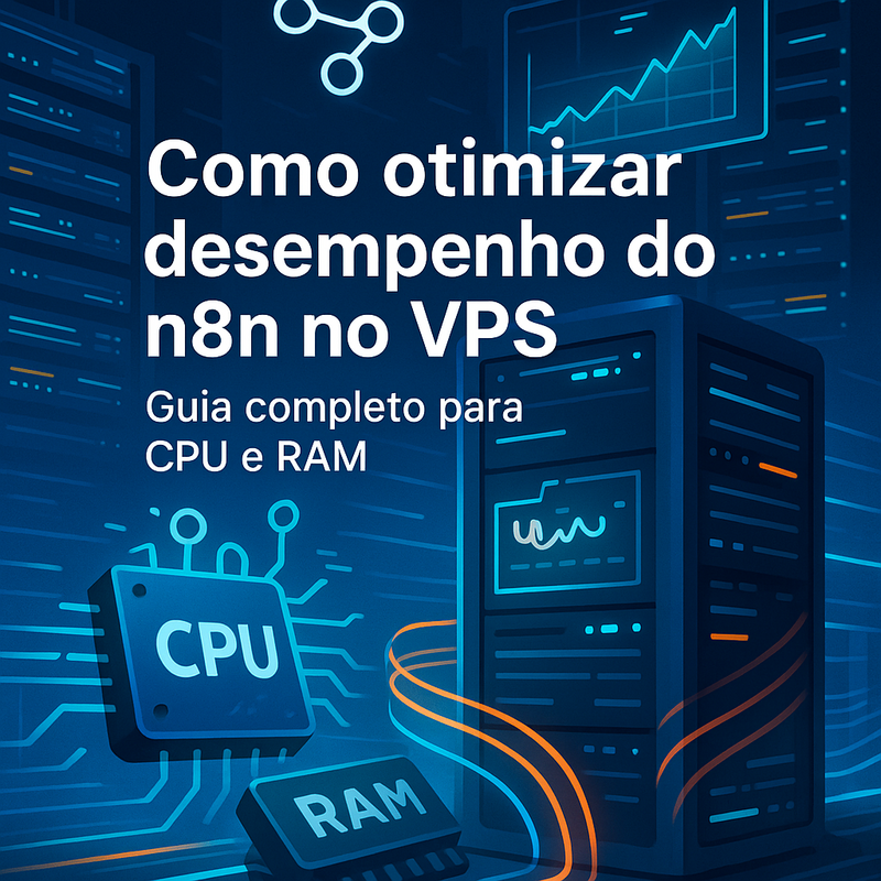 Como otimizar desempenho do n8n no VPS: Guia completo para CPU e RAM