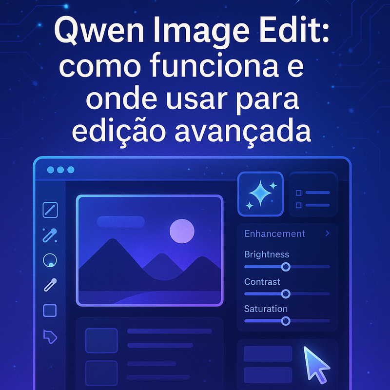 Qwen Image Edit: como funciona e onde usar para edição avançada