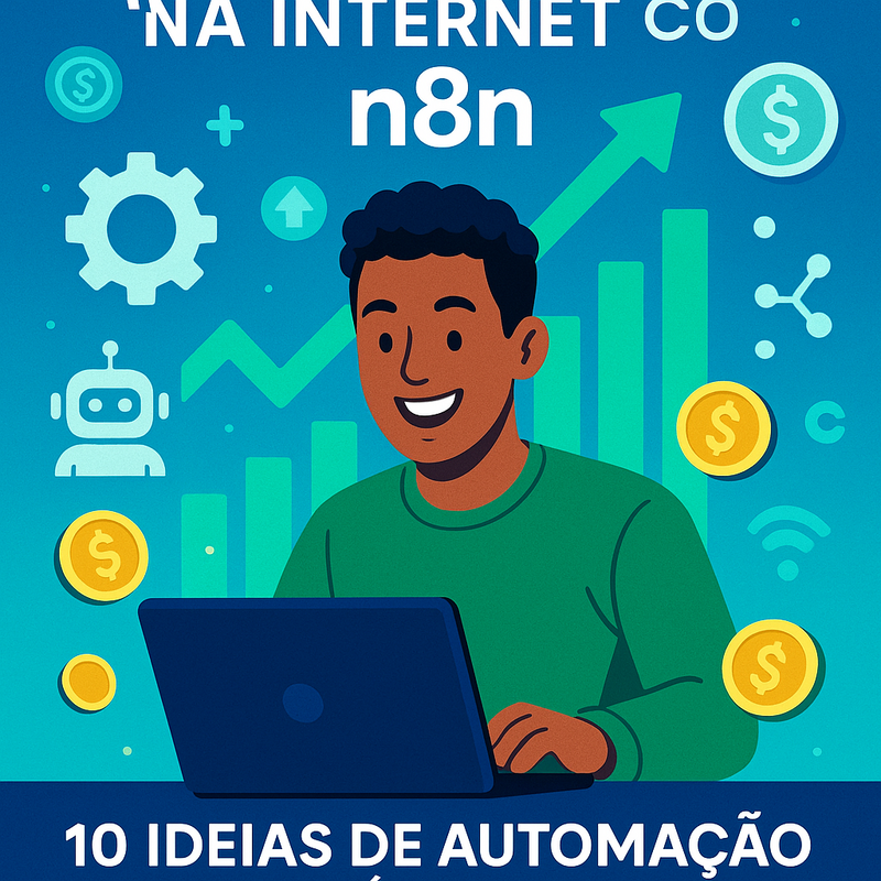 Renda extra na internet com n8n: 10 ideias de automação rápidas