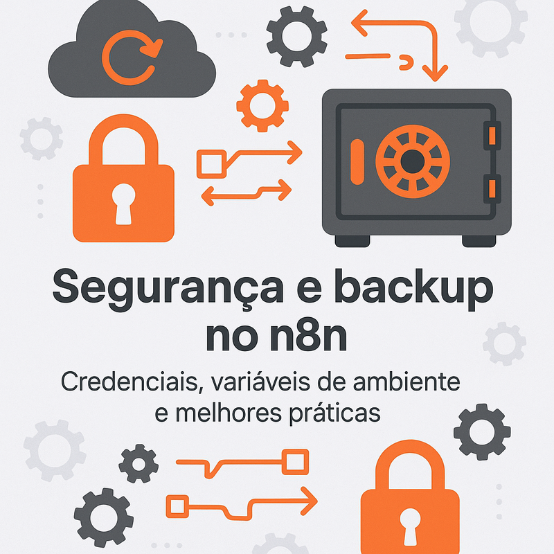 Segurança e backup no n8n: credenciais, variáveis de ambiente e melhores práticas