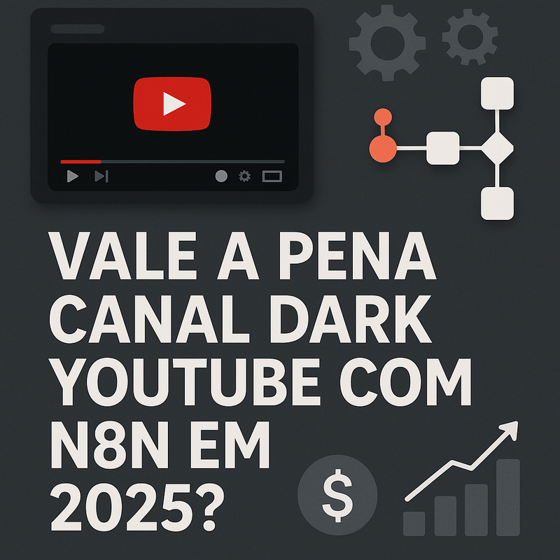 Vale a pena canal dark YouTube com n8n em 2025? Descubra