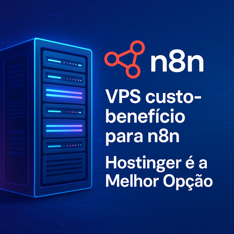 VPS custo-benefício para n8n: Veja por que Hostinger é a Melhor Opção