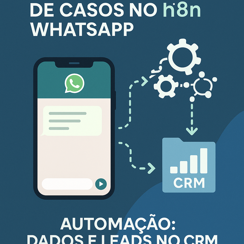 Como criar um agente de triagem de casos no WhatsApp com n8n para coletar dados e abrir leads no CRM