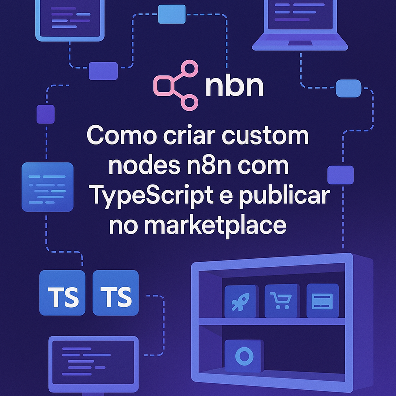 Como criar custom nodes n8n com TypeScript e publicar no marketplace