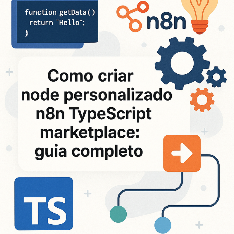 Como criar node personalizado n8n TypeScript marketplace: guia completo