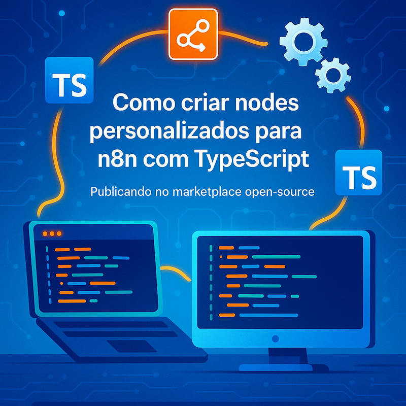 Como criar nodes personalizados para n8n com TypeScript e publicar no marketplace open-source