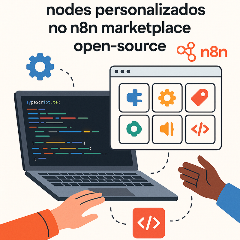 Como publicar nodes personalizados no n8n marketplace open-source