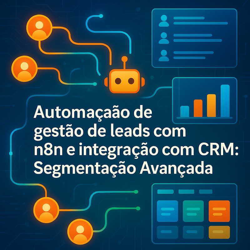 Automação de gestão de leads com n8n e integração com CRM: segmentação avançada