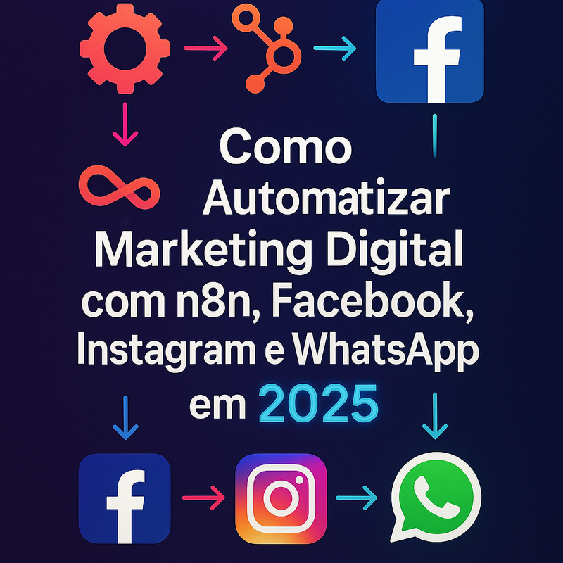Como Automatizar Marketing Digital com n8n, Facebook, Instagram e WhatsApp em 2025