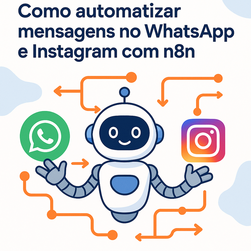 Como automatizar mensagens no WhatsApp e Instagram com n8n: Guia Completo