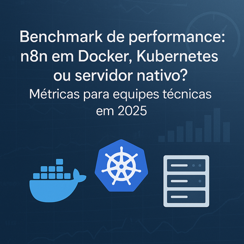 Benchmark de performance: n8n em Docker, Kubernetes ou servidor nativo? Métricas para equipes técnicas em 2025