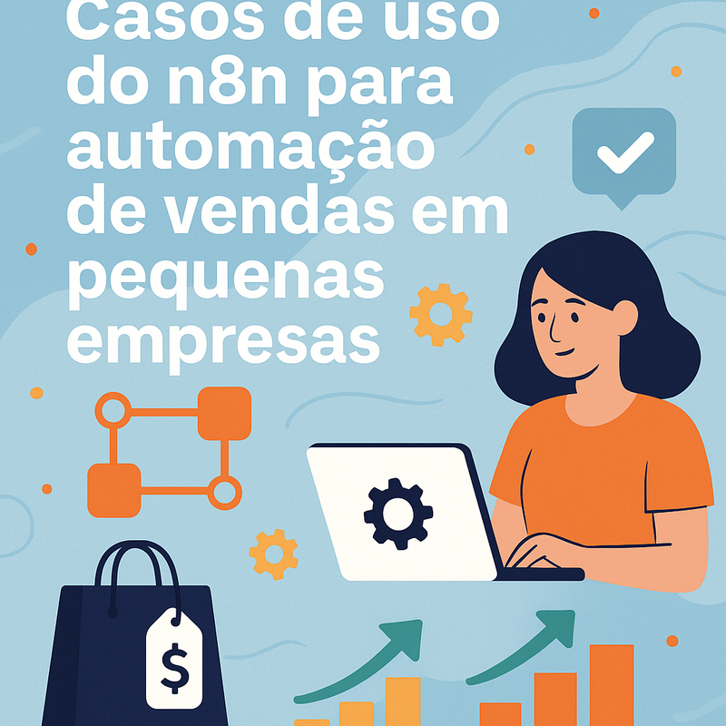 Casos de uso do n8n para automação de vendas em pequenas empresas