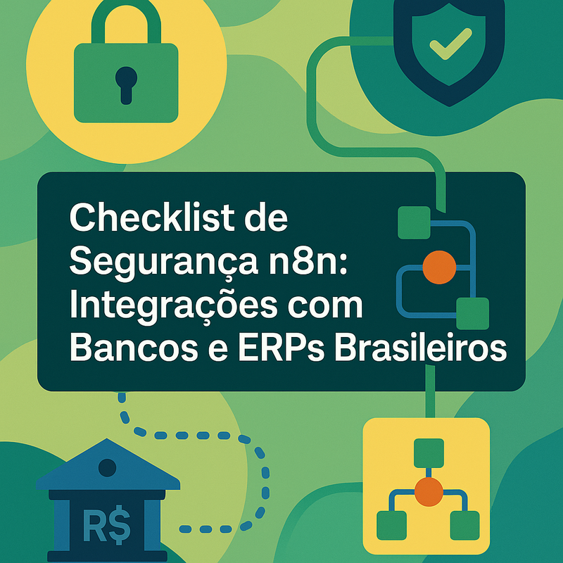 Checklist de Segurança n8n: Integrações com Bancos e ERPs Brasileiros