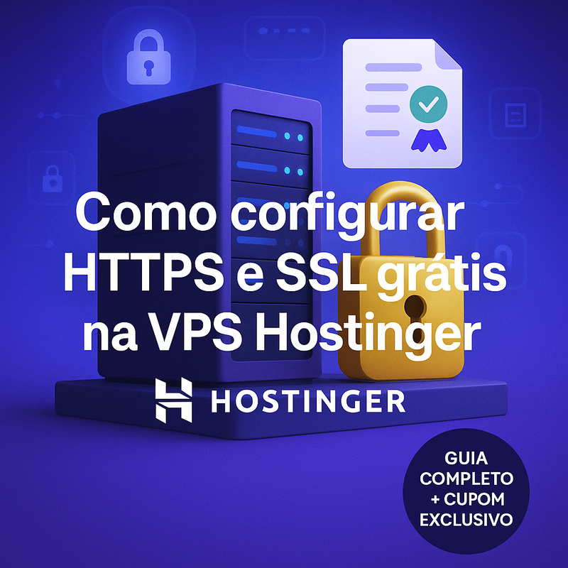 Como configurar HTTPS e SSL grátis na VPS Hostinger: Guia completo