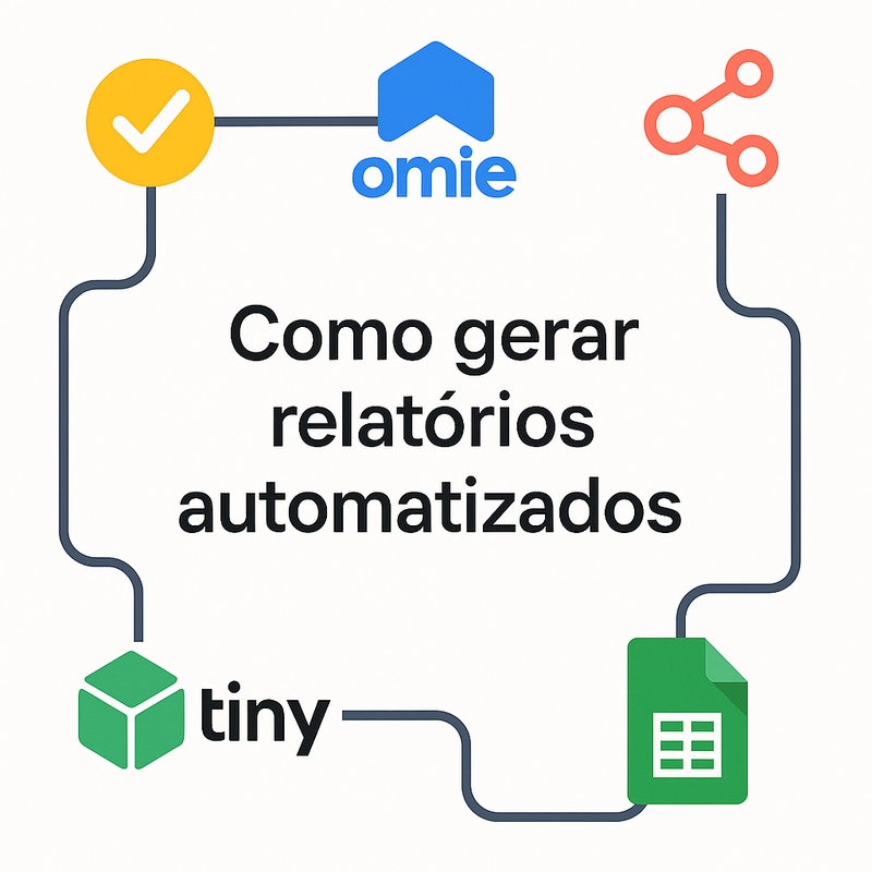 Como gerar relatórios automatizados para Bling, Omie ou Tiny com n8n e Google Sheets