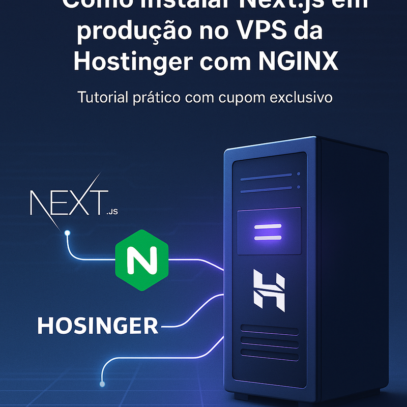 Como instalar Next.js em produção no VPS da Hostinger com NGINX