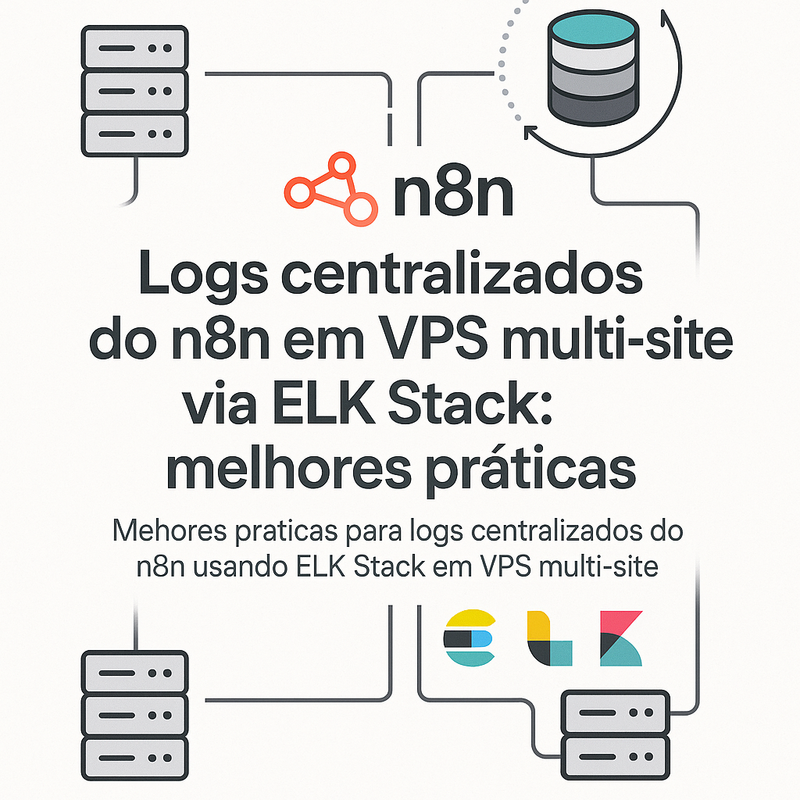 Logs centralizados do n8n em VPS multi-site via ELK Stack: melhores práticas