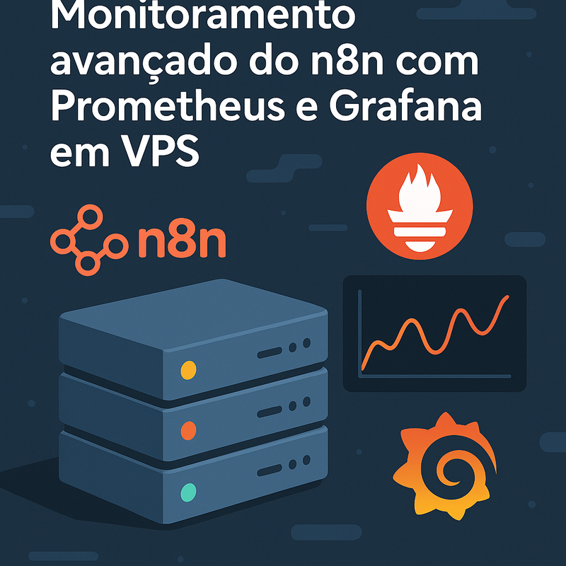 Monitoramento avançado do n8n com Prometheus e Grafana em VPS