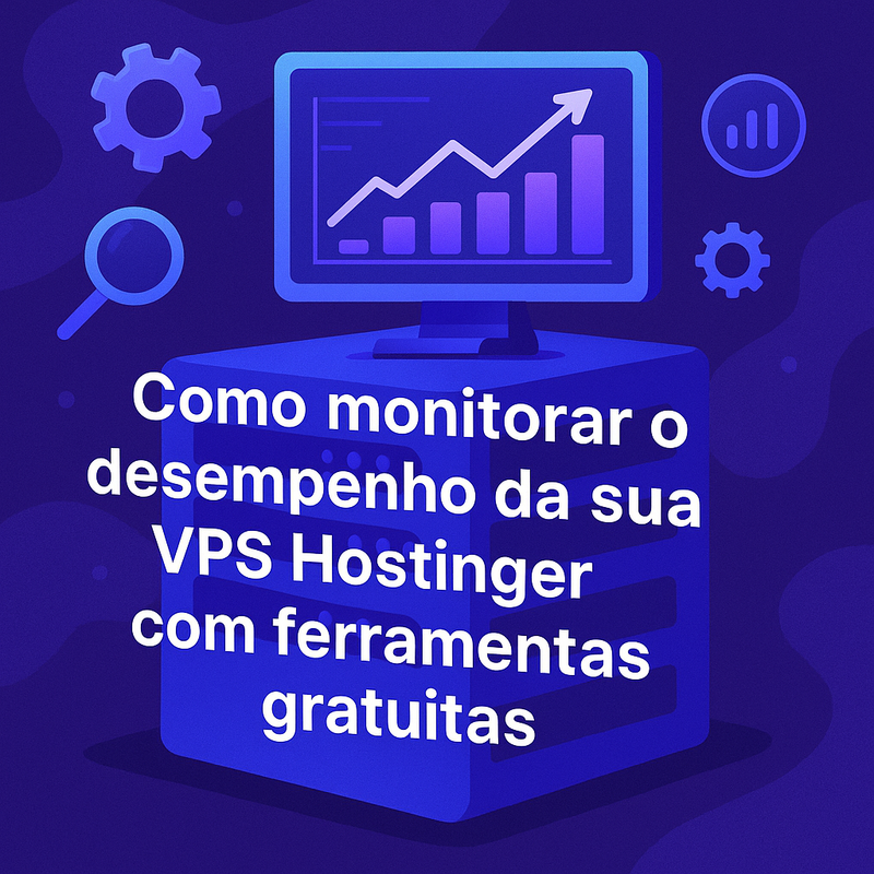 Como monitorar o desempenho da sua VPS Hostinger com ferramentas gratuitas