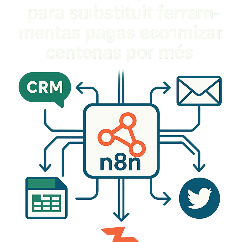 Como usar o n8n para substituir ferramentas pagas e economizar centenas por mês